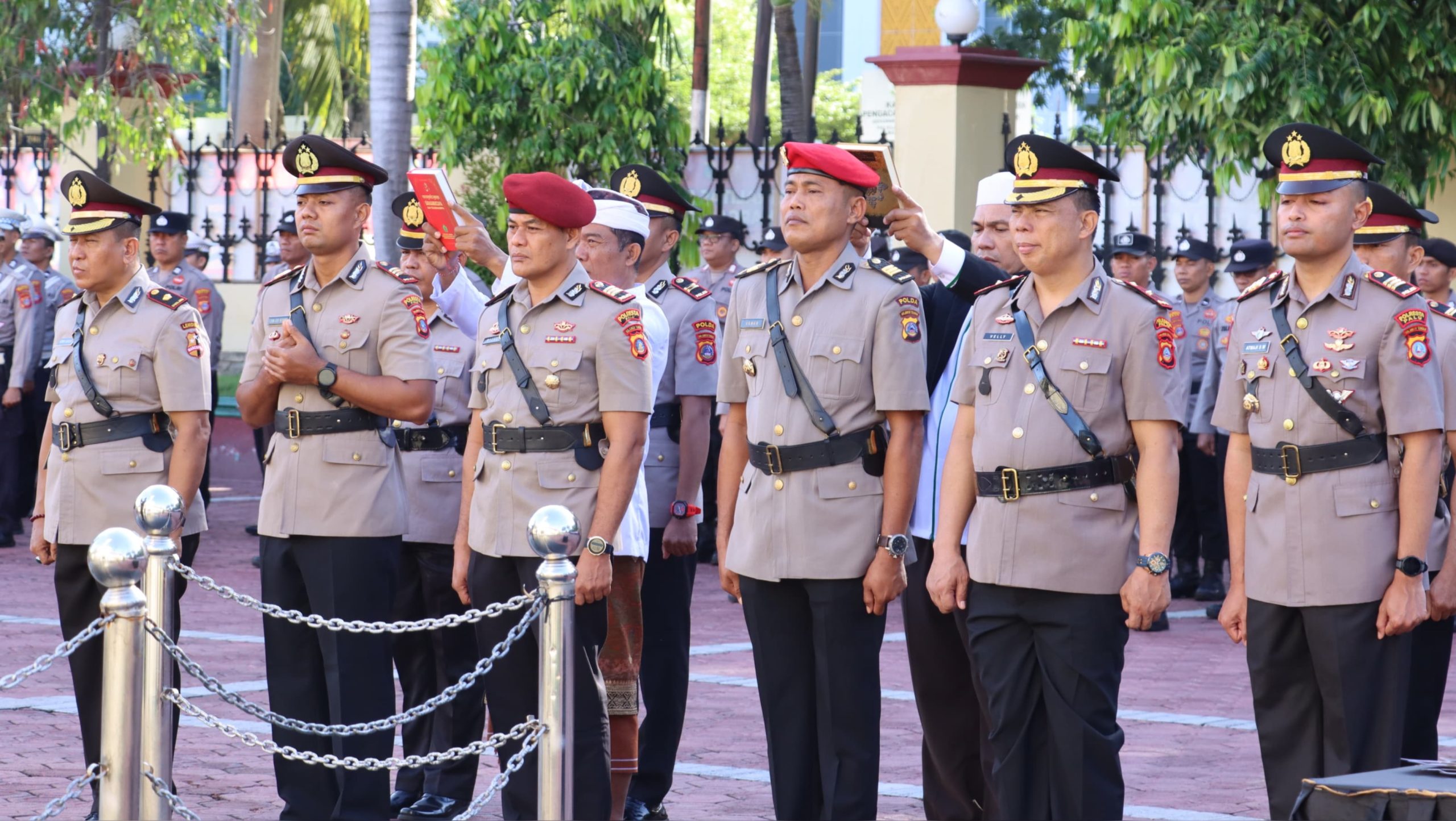5 PJU Polresta Palu Bergeser, Ini Penggantinya