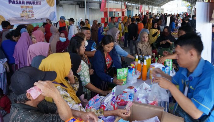 Pasar Murah Kota Palu Mulai Digelar Jelang Ramadhan, 4 Komoditas Alami Kenaikan Harga