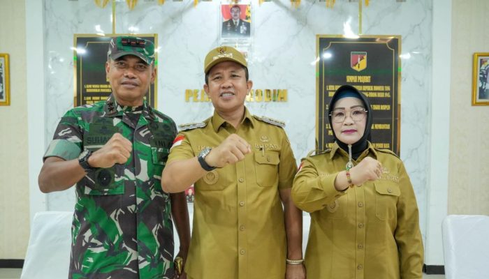 Pangdam XIII/Merdeka Puji Kepemimpinan Bupati Morowali Iksan Baharuddin