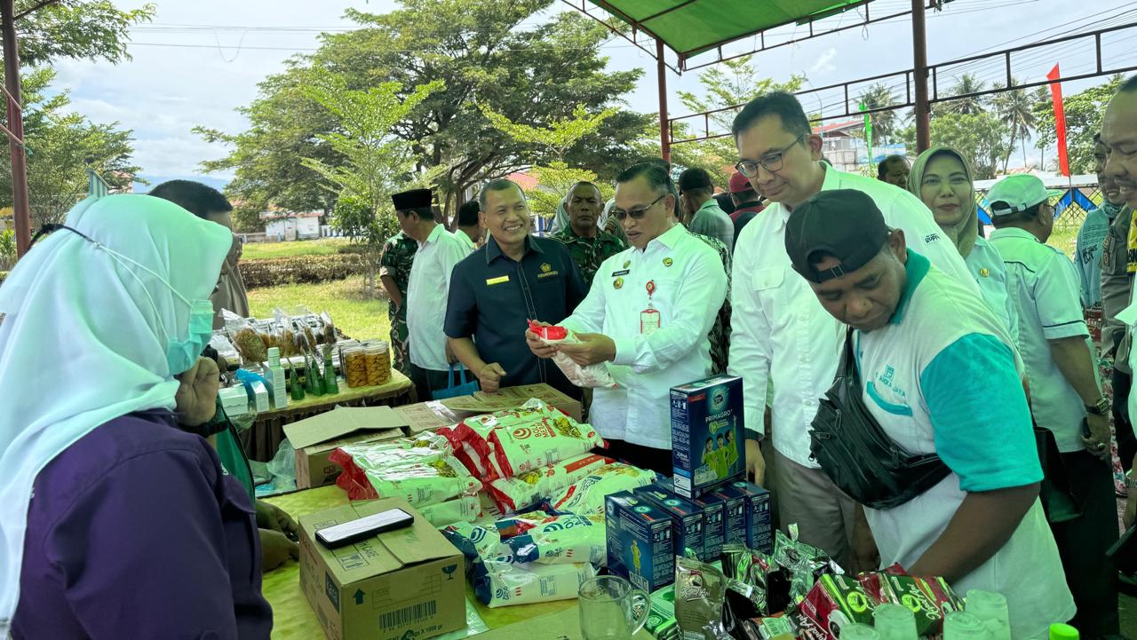 Gerakan Pangan Murah Sulteng Resmi Dibuka, Pemerintah Imbau Masyarakat Tak Panic Buying