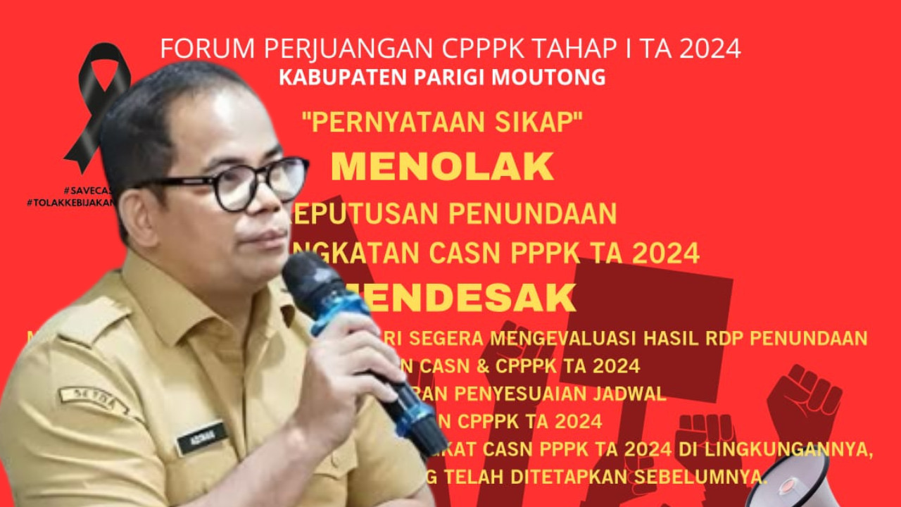 Respon BKD Sulteng soal Ramai Selebaran Tolak Penundaan Pengangkatan CPNS-PPPK Tahap 1 Tahun 2024