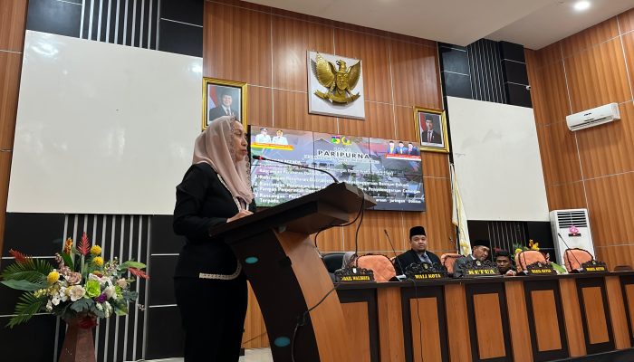 Wali Kota Palu Hadianto Rasyid Beri Tanggapan atas Pandangan Fraksi Terkait Tiga Ranperda