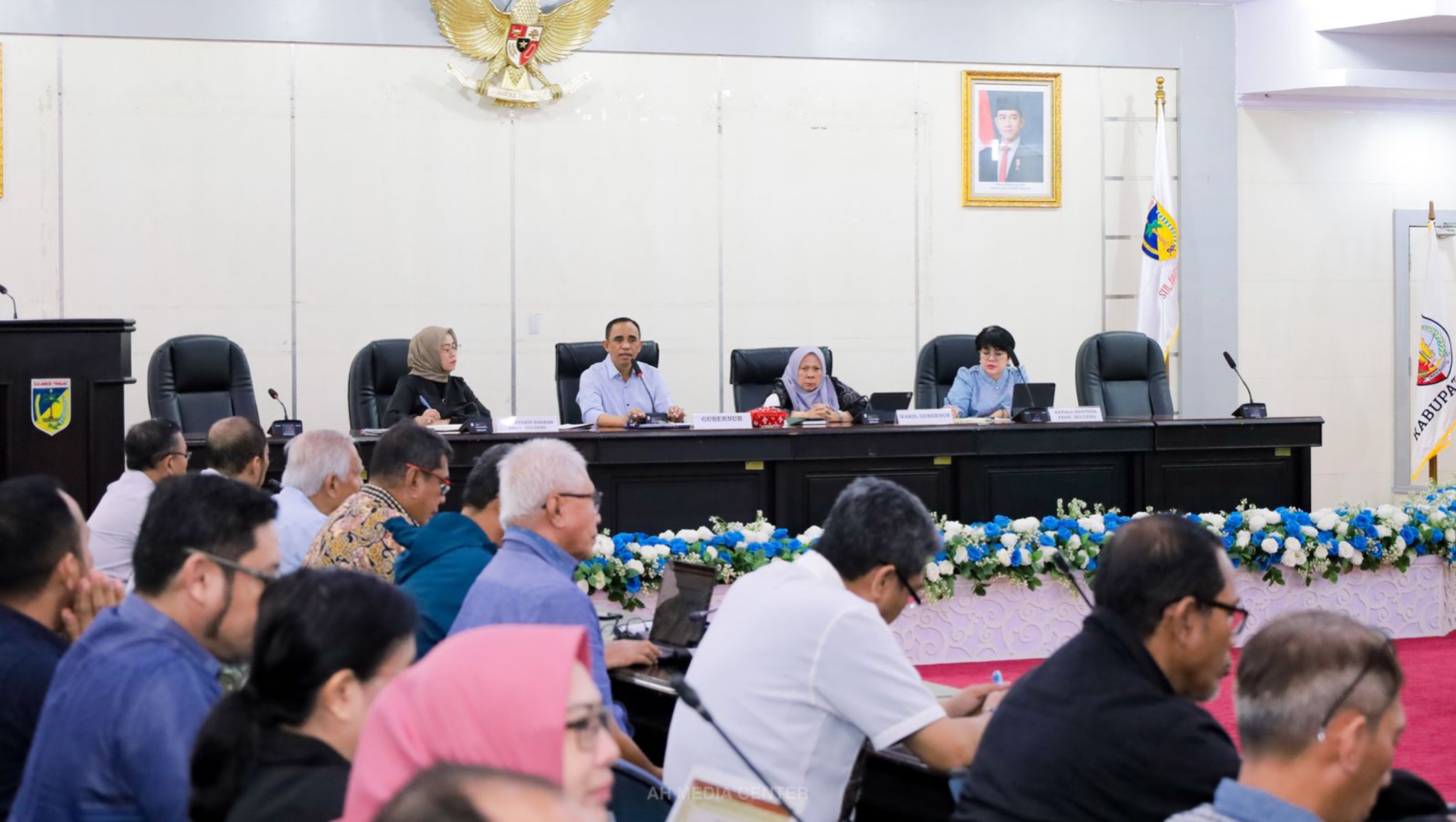 Anwar Hafid Pimpin Rapat Penyusunan RPJMD, Prioritaskan Solusi Konkret untuk Sulteng