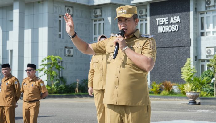 Bupati Iksan Baharuddin Target 3 Tahun Menjabat Bawa Perubahan Nyata di Morowali