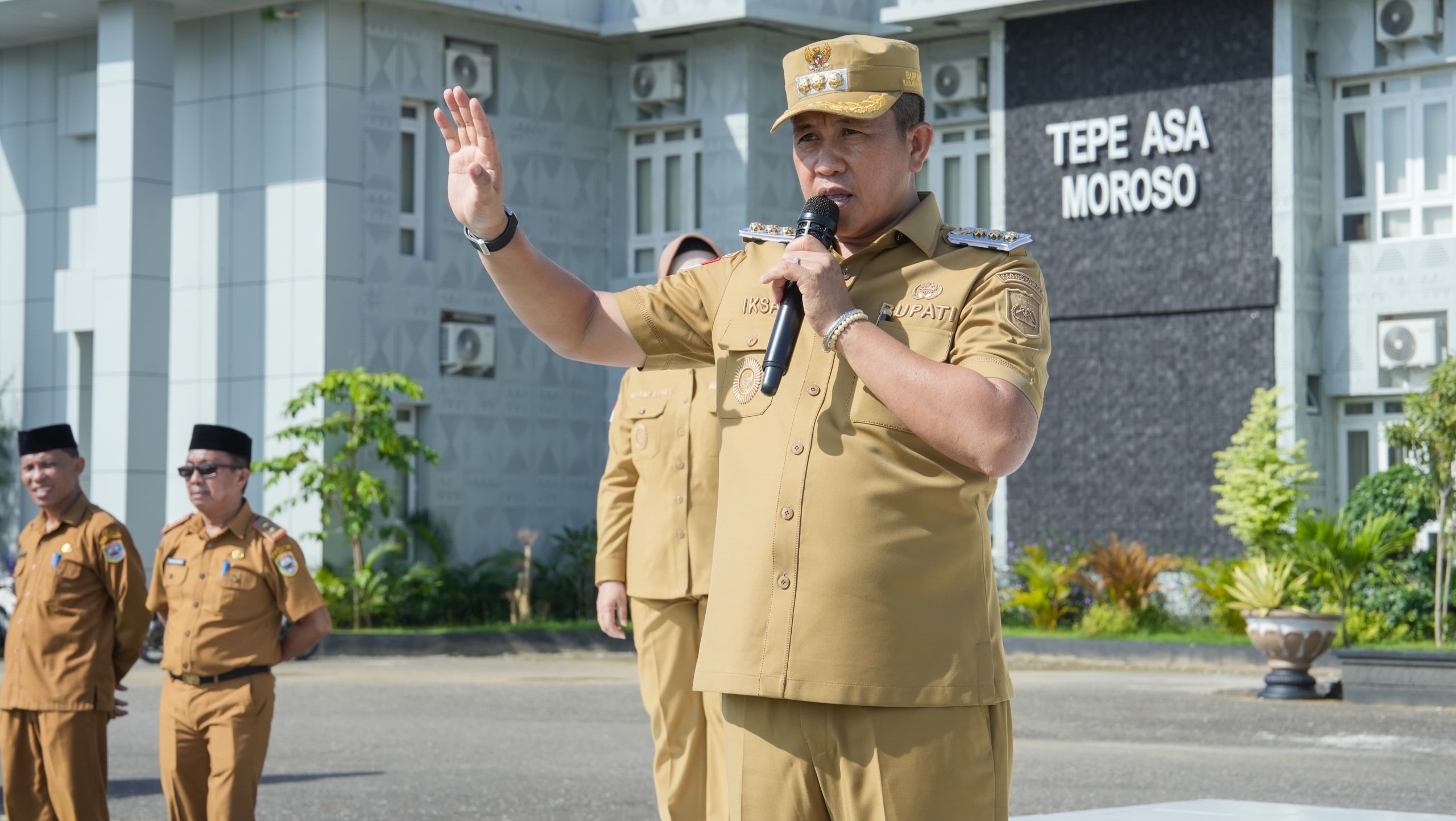 Bupati Iksan Baharuddin Target 3 Tahun Menjabat Bawa Perubahan Nyata di Morowali