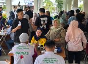 Tiga Baznas Gandeng Dinkes Sulteng Gelar Pemeriksaan Kesehatan Gratis dan Bagi-bagi Sembako