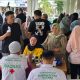 Tiga Baznas Gandeng Dinkes Sulteng Gelar Pemeriksaan Kesehatan Gratis dan Bagi-bagi Sembako
