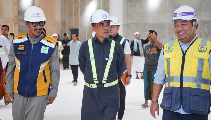 Gubernur Sulteng Tinjau Progres Pembangunan Masjid Raya Baitul Khairaat
