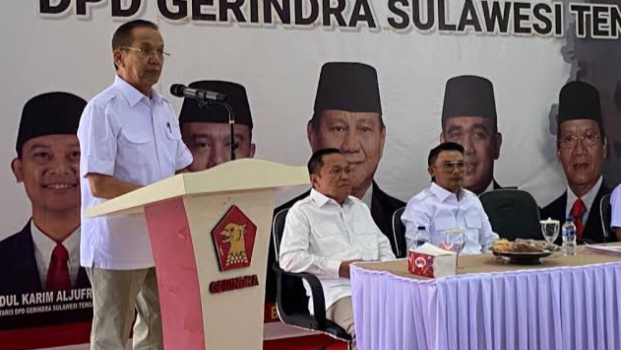 Gerindra Sulteng Dukung Erwin Burase-Abdul Sahid di PSU Pilkada Parigi Moutong