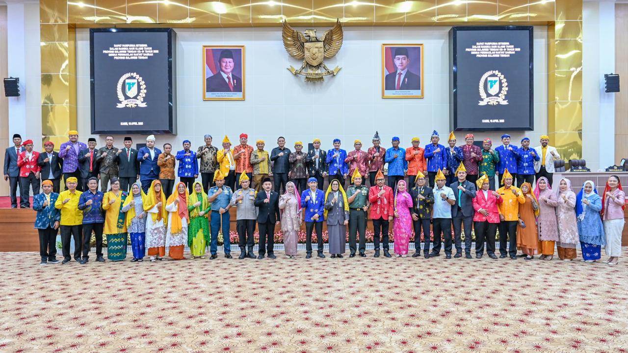 DPRD Sulteng Gelar Rapat Paripurna Istimewa Jelang HUT ke-61 Provinsi, Sekprov Novalina Sebut Ada Kado Istimewa Untuk Masyarakat
