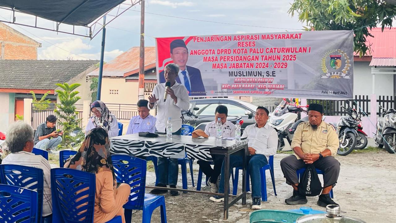 Reses Muslimun di Donggala Kodi, Warga Minta Pengadaan Alat IT, Sempat Singgung Pembangunan Bak Air