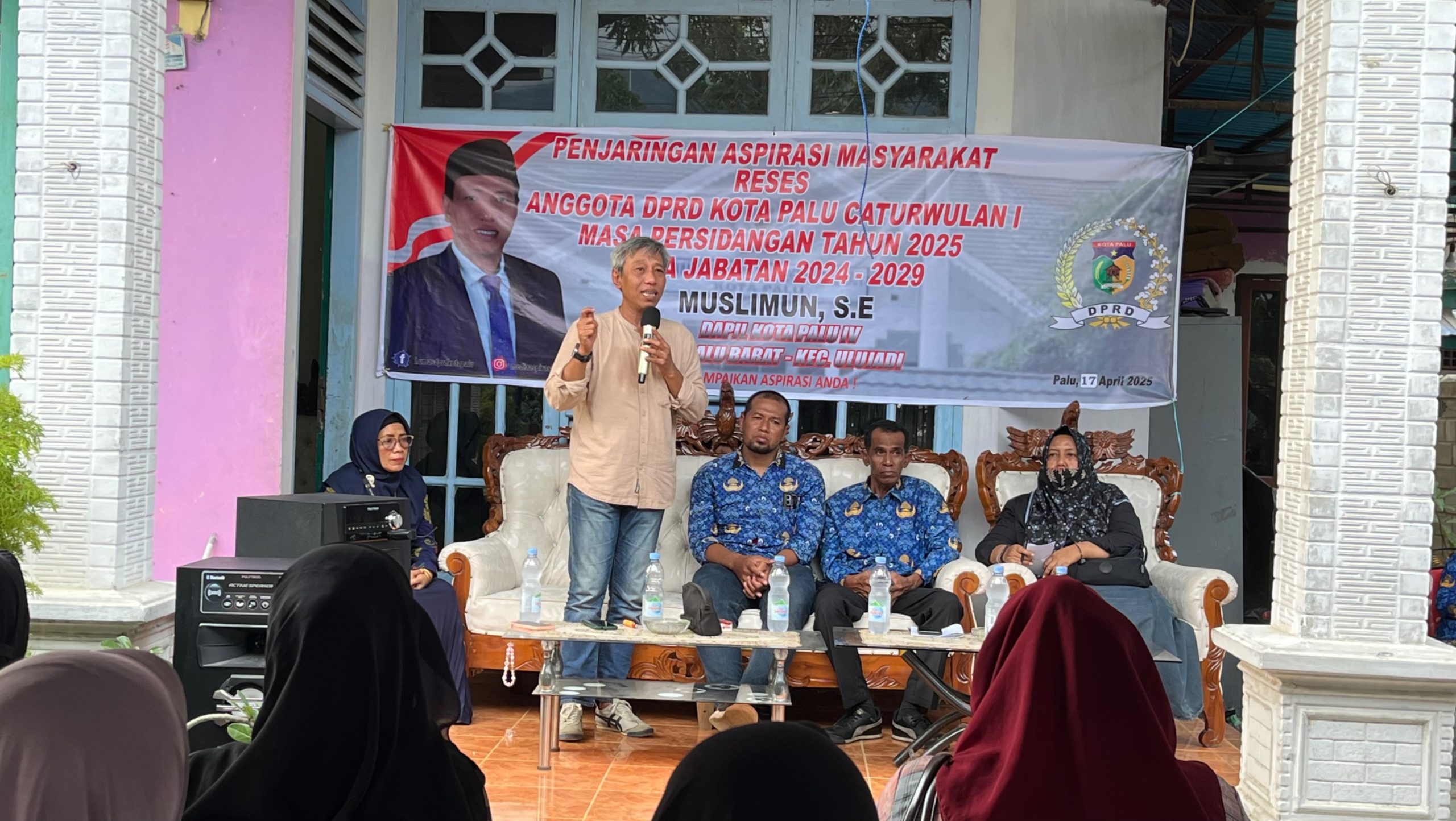 Warga Minta Perbaikan Jalan saat Reses Muslimun di Lasoso Palu, Dinas PU Segera Terjunkan Tim Survei