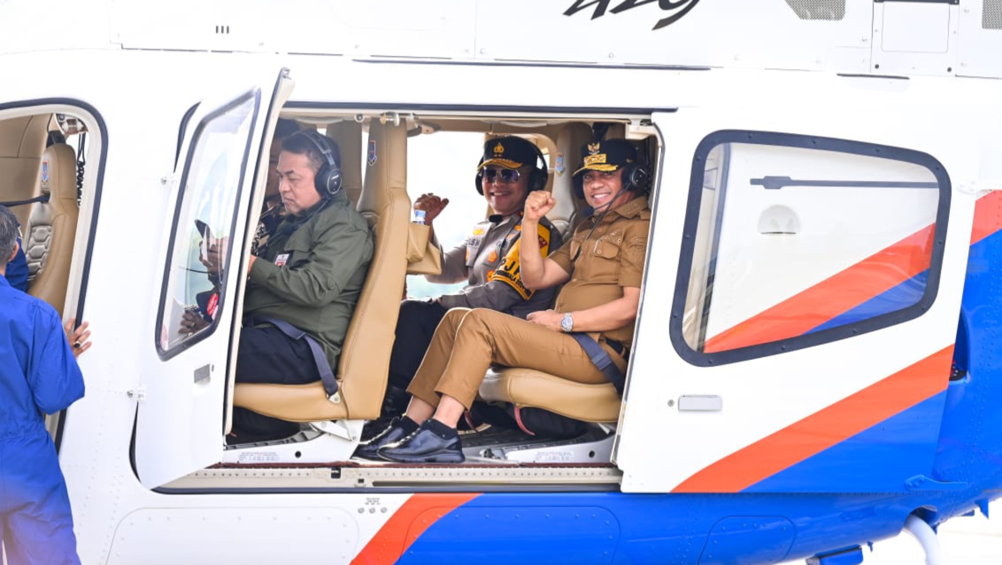 Gubernur dan Kapolda Sulteng Tinjau Pelaksanaan PSU Pilkada Banggai