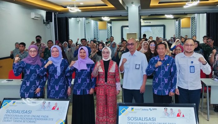 BPKAD Sulteng Sosialisasi SP2D Online, Dukung Pengelolaan Keuangan Berkualitas