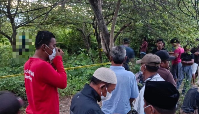 Seorang Pria Ditemukan Tewas Gantung Diri di Lahan Kosong Kelurahan Petobo Palu