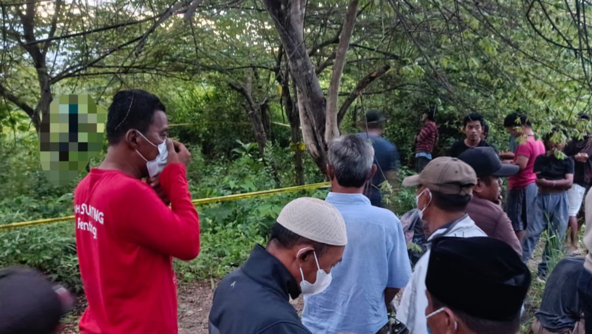 Seorang Pria Ditemukan Tewas Gantung Diri di Lahan Kosong Kelurahan Petobo Palu