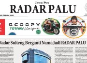 Radar Sulteng Resmi Berubah Nama Jadi Radar Palu