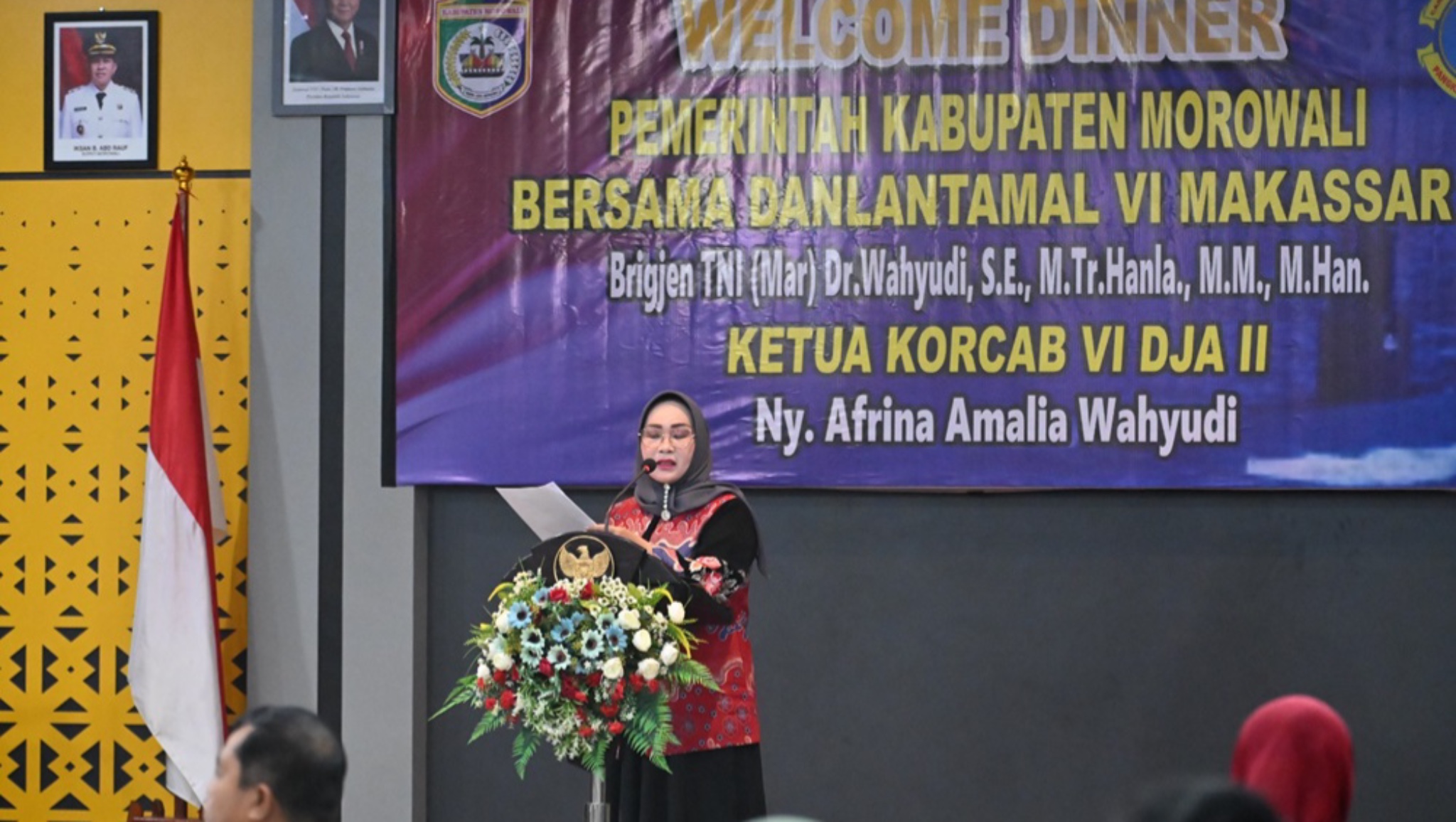 Pemkab Morowali Sambut Danlantamal VI Makassar dengan Welcome Dinner Penuh Keakraban