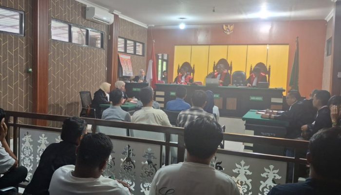 Sidang Perkara Garansi Fiktif Bank Sulteng, Tim Hukum Empat Terdakwa Keberatan Dakwaan JPU