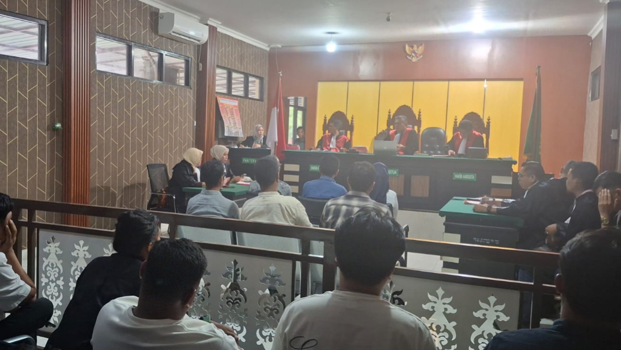 Sidang Perkara Garansi Fiktif Bank Sulteng, Tim Hukum Empat Terdakwa Keberatan Dakwaan JPU