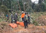 Tim SAR Lanjutkan Pencarian Warga Tertimbun Longsor di Gunung Tirtanagaya Parimo, 2 Orang Ditemukan Meninggal
