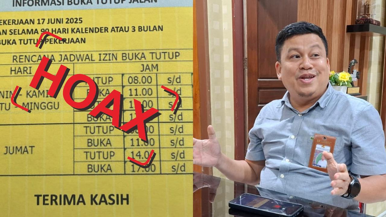 Viral Pamflet Jadwal Buka Tutup Jalan Jalur Kebun Kopi, Kepala BPJN Sulteng: Itu Hoaks