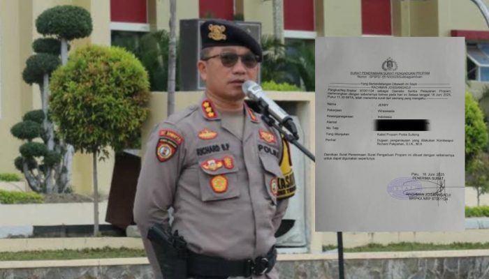 Keluarga Karyawan Warkop Palu yang Diduga Dipukul Dirsamapta Polda Sulteng Mengadu ke Propam