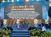 Kementerian P2MI bersama Pemprov Sulteng-Stakeholder Deklarasi Anti TPPO dan PMI Ilegal