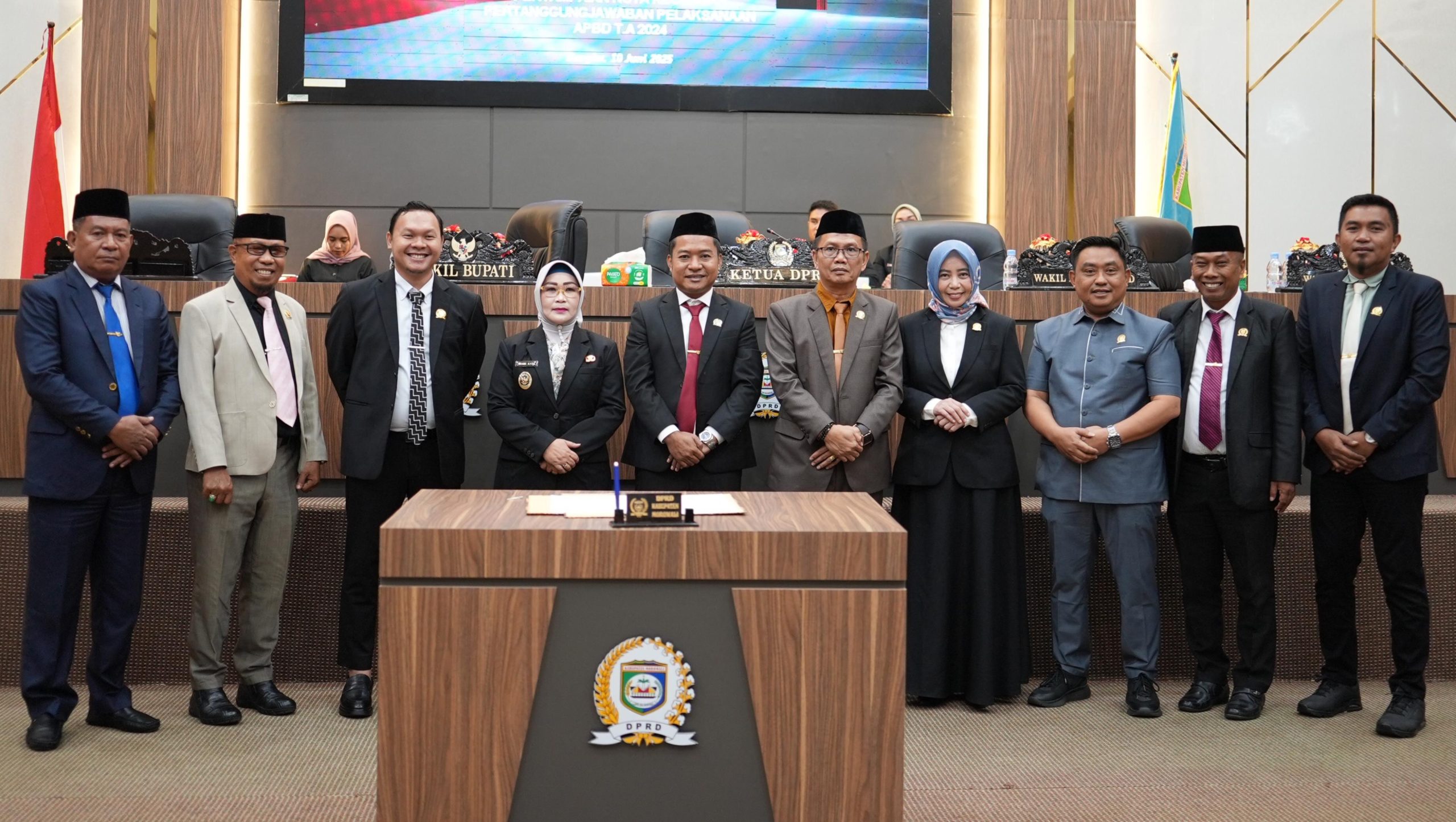 Ranperda Pertanggungjawaban APBD 2024 di Rapat Paripurna DPRD Morowali, Wabup Iriane Iliyas Sampaikan soal Predikat WDP dari BPK Sulteng