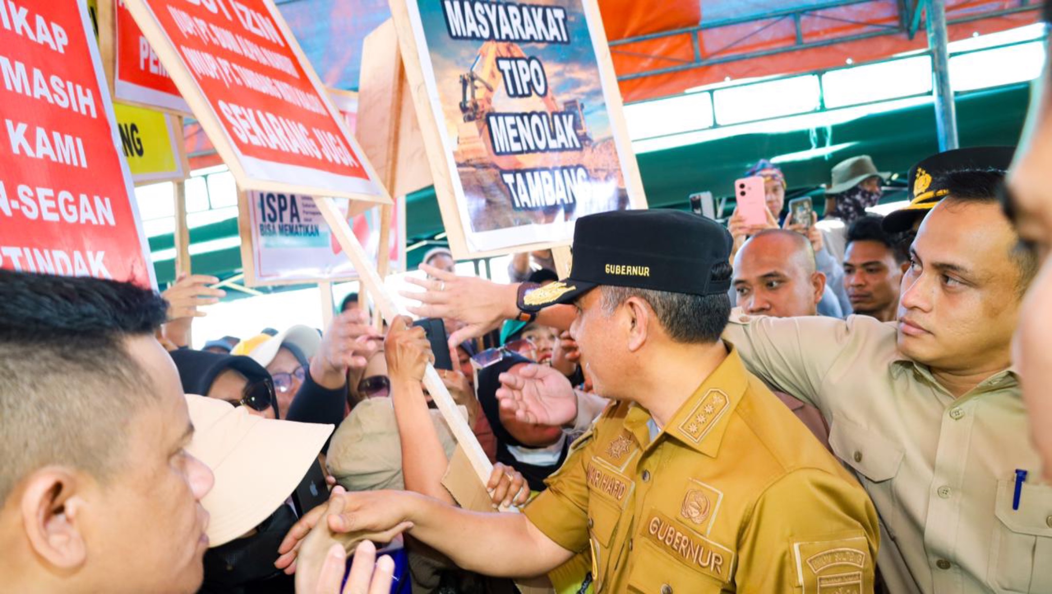 Gubernur Sulteng Anwar Hafid Tutup Permanen Tambang Galian C di Tipo Palu