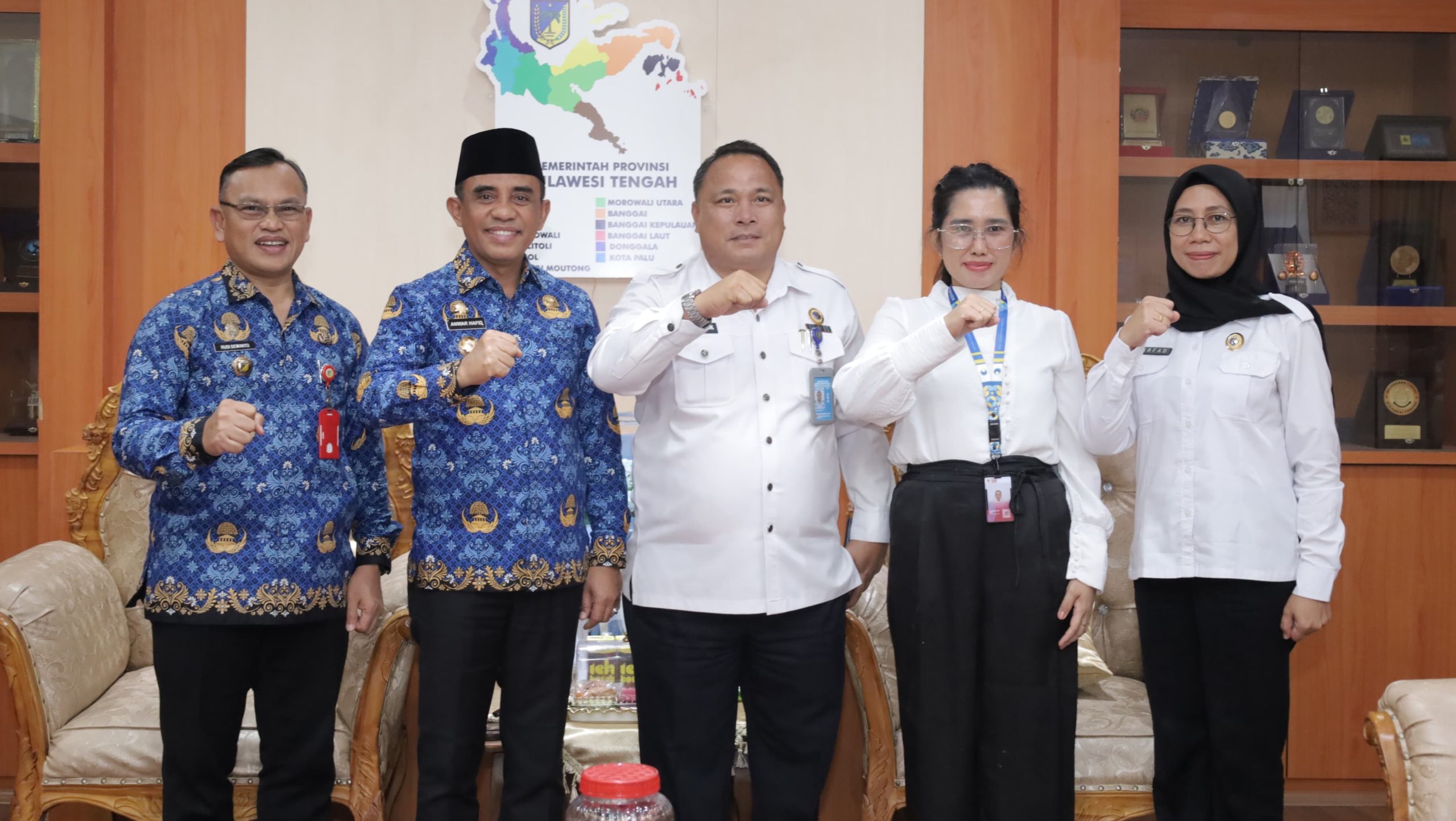 Gubernur Sulteng Dukung Penguatan Kelembagaan Kanwil Kemenkumham