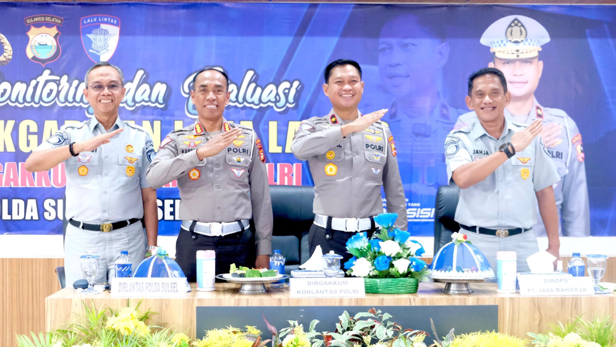 Jasa Raharja Ikut Monev Gakkum Korlantas Polri di Polda Sulsel, Perkuat Sinergi Keselamatan Lalu Lintas