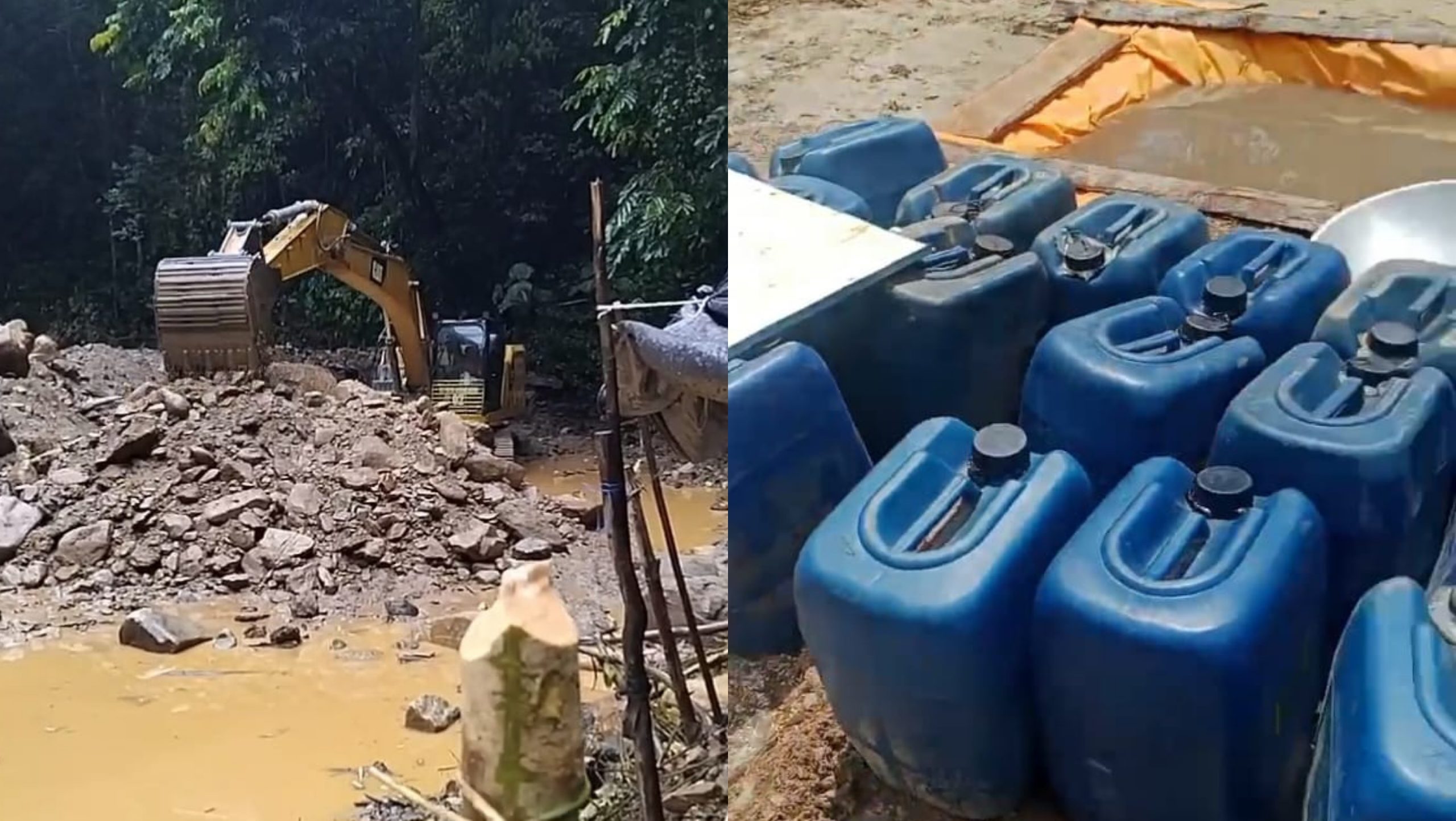 Marak Aktivitas PETI Parimo, Operasional Tambang di Desa Lobu dan Taopa Diduga Dapat Suplai BBM Subsidi dari Tolitoli