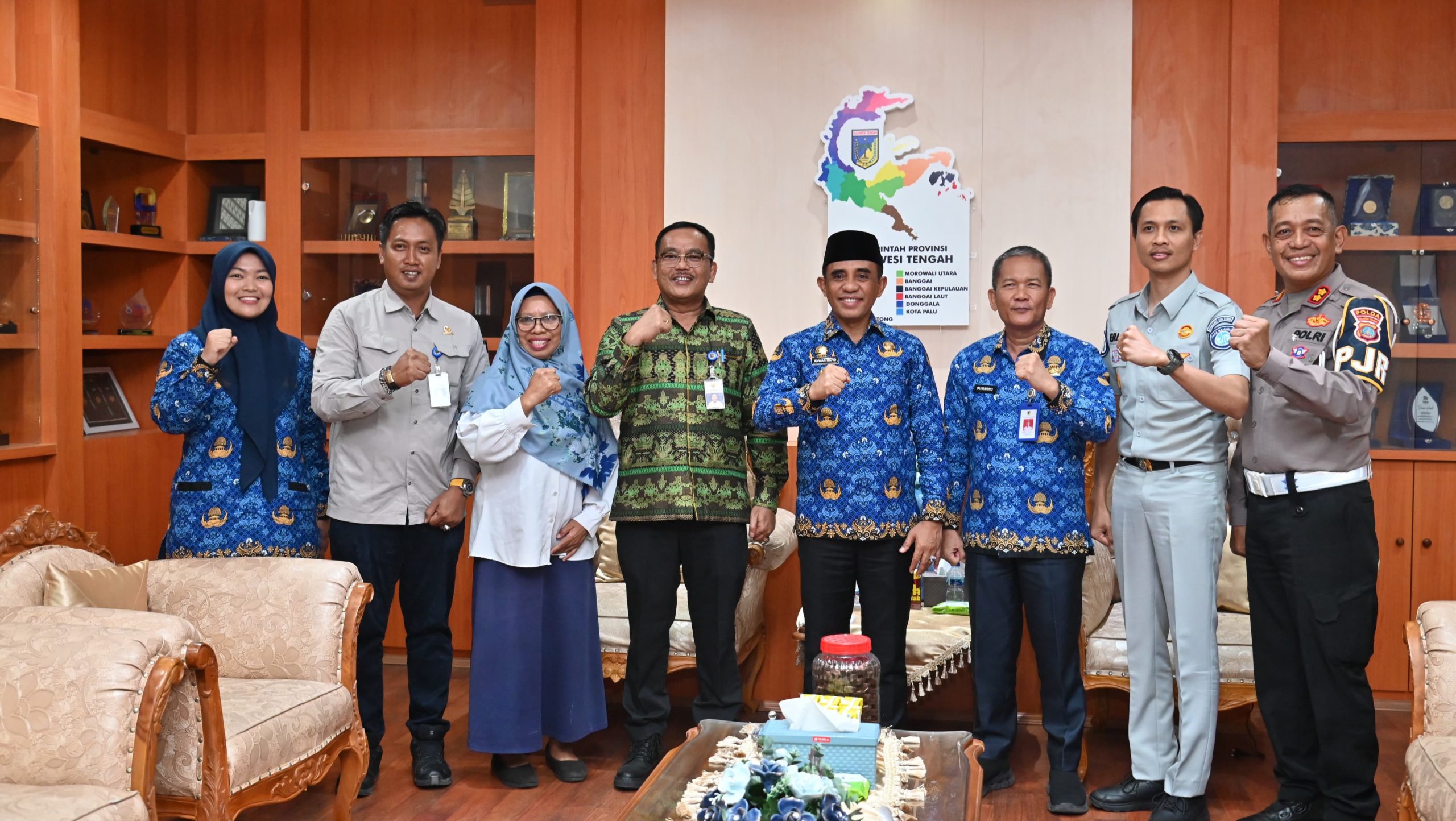 Gubernur Sulteng Anwar Hafid Bentuk Tim Gabungan Penertiban Kendaraan ODOL