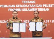 Gubernur Sulteng dan Menteri Kebudayaan RI Teken MoU Pelestarian Budaya