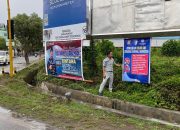 Jasa Raharja Sulteng Pasang Spanduk di Titik Rawan untuk Tekan Angka Kecelakaan Lalu Lintas