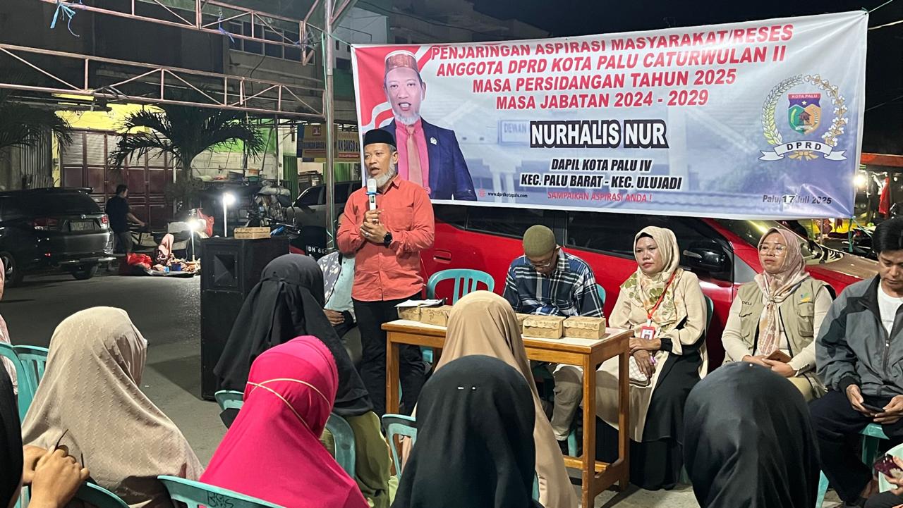Reses di Balaroa, Anggota DPRD Palu Nurhalis Nur Serap Aspirasi Warga Terkait Keamanan dan Bantuan Usaha