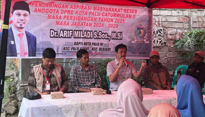 Reses Anggota DPRD Palu Arif Miladi di Donggala Kodi, Warga Minta Pembangunan Puskesmas dan Peningkatan Akses Jalan ke Desa Daenggune Sigi