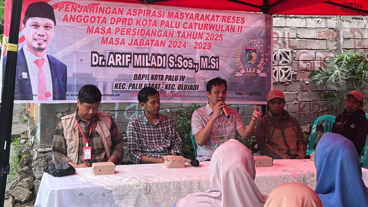Reses Anggota DPRD Palu Arif Miladi di Donggala Kodi, Warga Minta Pembangunan Puskesmas dan Peningkatan Akses Jalan ke Desa Daenggune Sigi