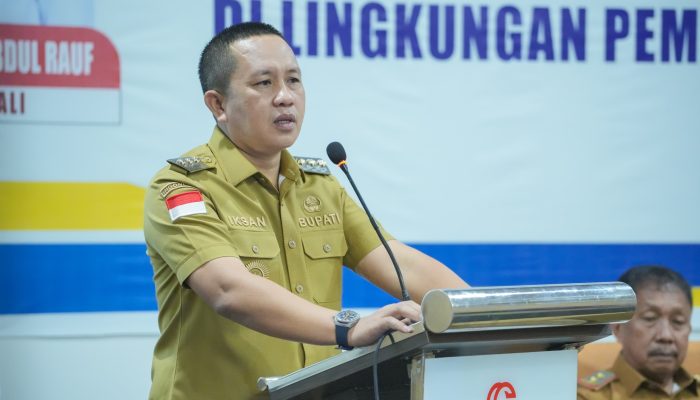 Bupati Morowali Iksan Baharudin Buka Uji Kompetensi dan Evaluasi Kinerja Pejabat Tinggi Pratama
