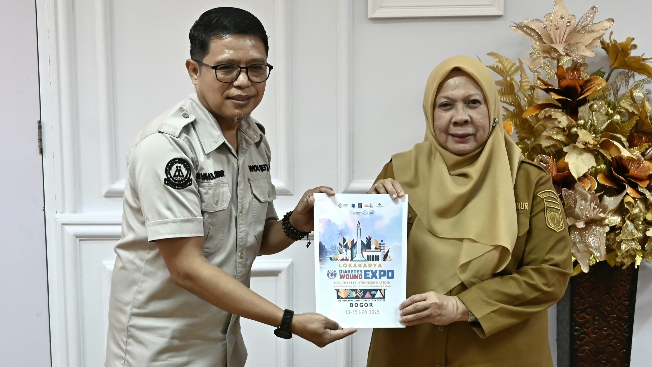 Wagub Sulteng Dukung Penuh Diabetes Wound Expo 2025, Dorong Peningkatan Kompetensi Tenaga Medis