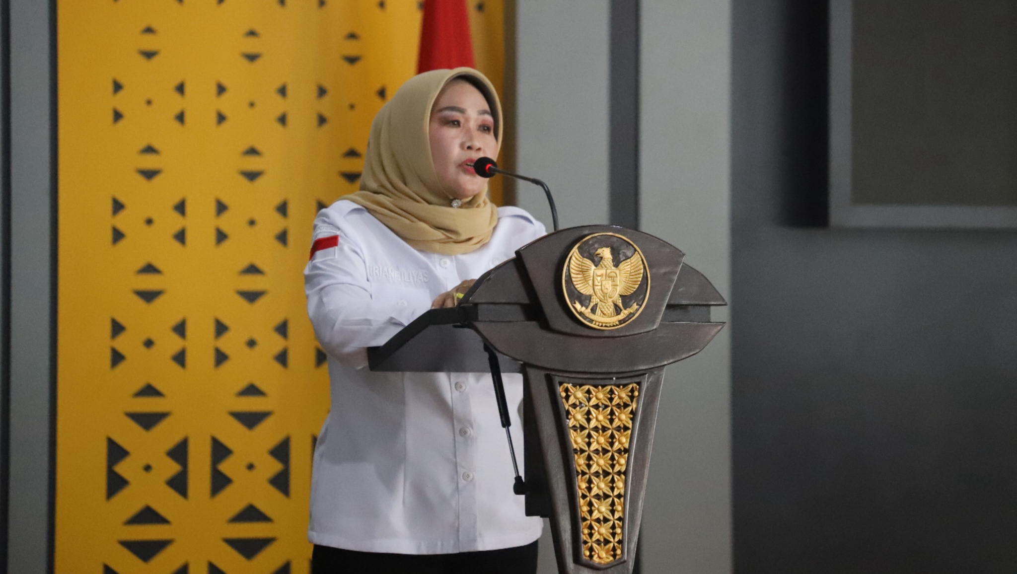 Wakil Bupati Iriane Lepas Kafilah Morowali ke STQH XXVIII Tingkat Provinsi Sulawesi Tengah