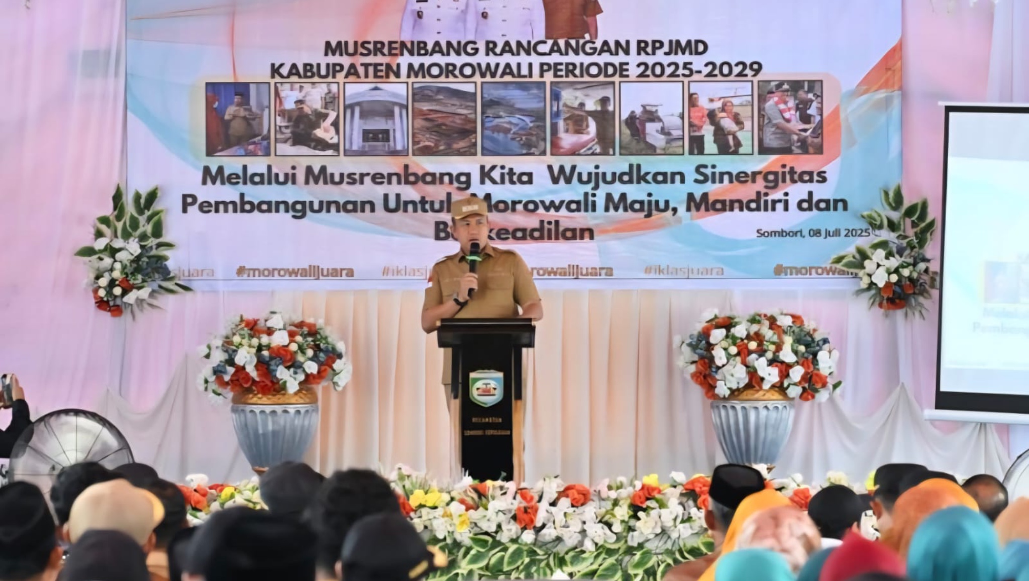 Bupati Iksan Buka Musrenbang RPJMD di Sombori Kepulauan, Fokus Pembangunan Berkeadilan