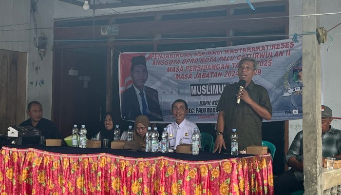 Muslimun Boyong 7 OPD saat Reses di Kelurahan Kamonji Palu, Warga Keluhkan Soal Pembayaran PBB dan Perbaikan Drainase