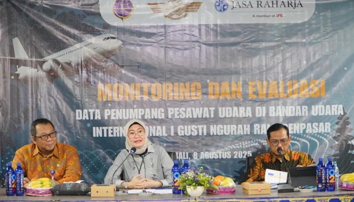 Jasa Raharja Monev Data Penumpang Pesawat di Bandara Ngurah Rai, Perkuat Kolaborasi dengan Stakeholder