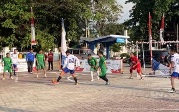 PMD Sulteng Tumbangkan ESDM Lewat Drama Adu Penalti di Laga Sepak Bola Dangdut Nambaso