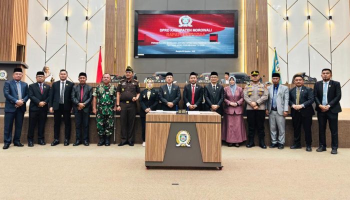 Bupati Iksan Sampaikan Rancangan Perubahan APBD 2025 Kabupaten Morowali