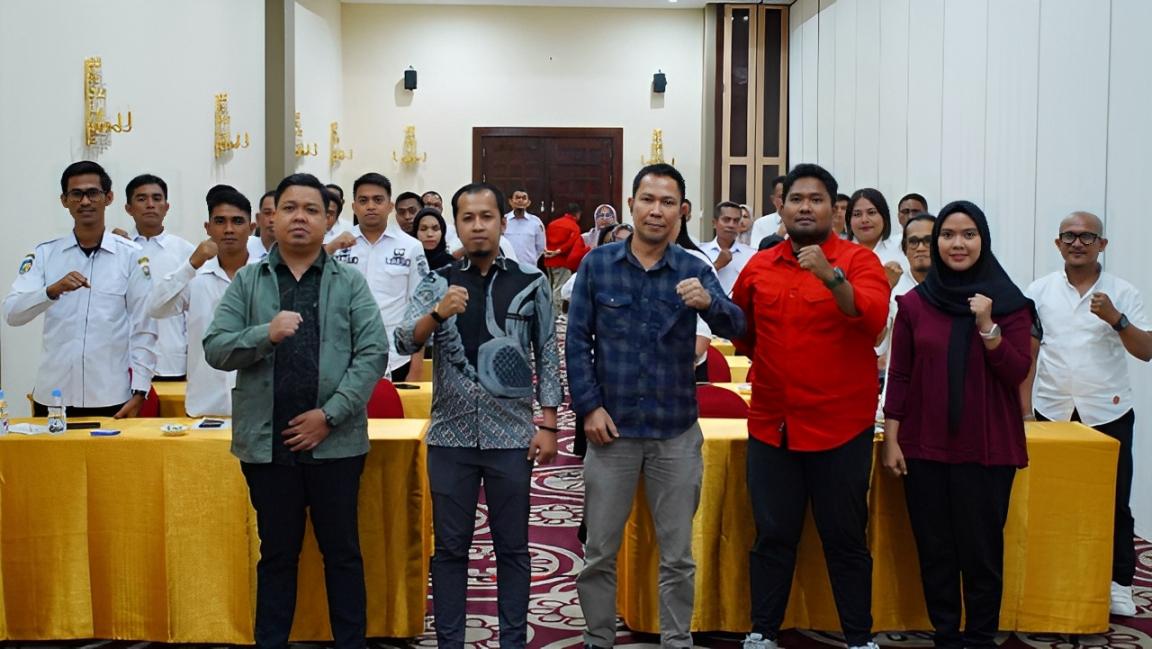 Dinas PMD Sulteng Gelar Bimtek Aparatur Pemerintah Desa Menuju Desa Percontohan Anti Korupsi