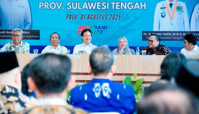 Menkes Budi Gunadi Sebut Program Berani Sehat Pemprov Sulteng Jawab Tantangan Akses Kesehatan Warga yang Tak Tercover JKN