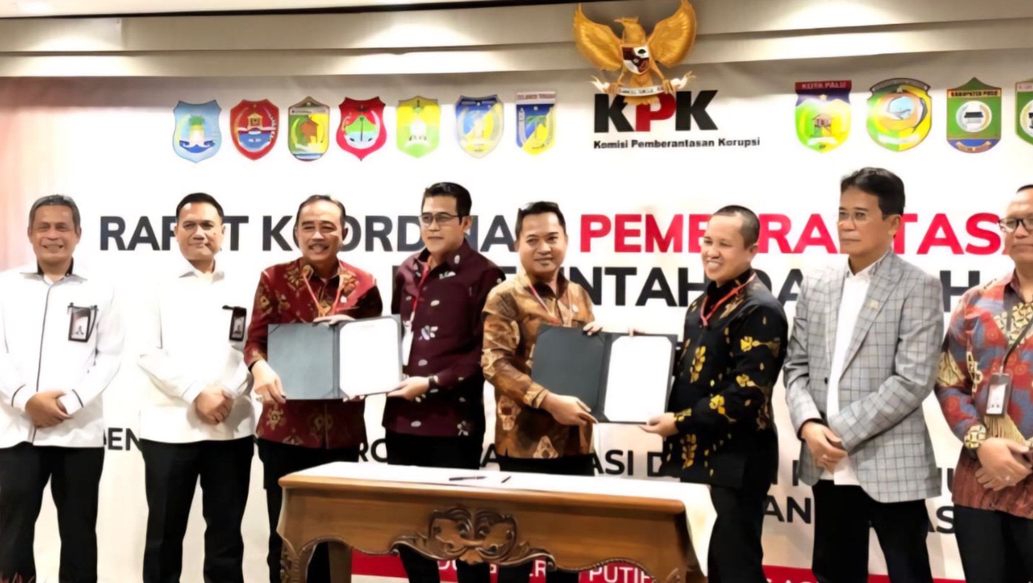 Bupati Morowali Iksan Baharudin Hadiri Rakor KPK, Sebut Akar Korupsi Ada di Karakter Pejabat